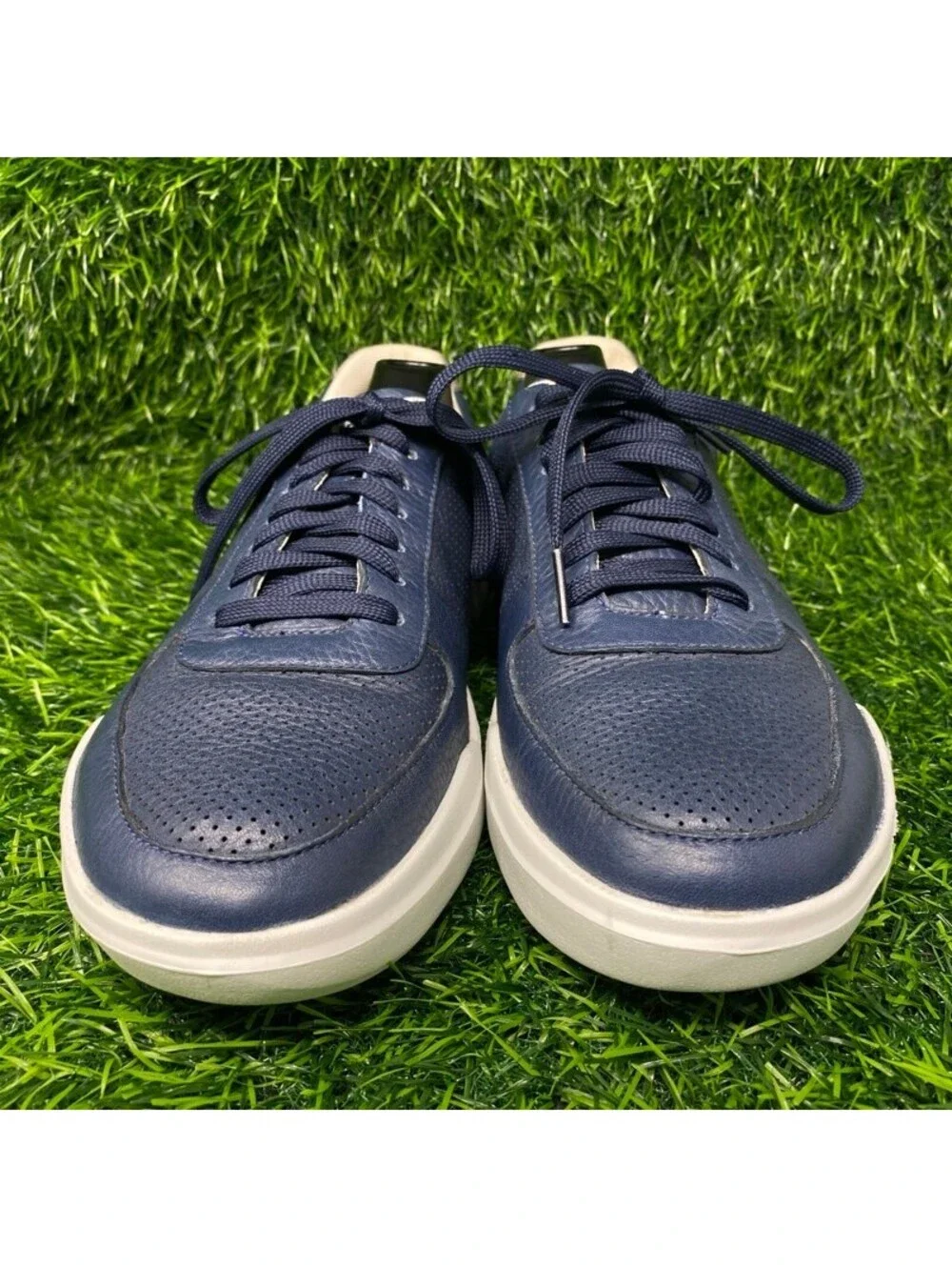 Cole Haan Grand Crosscourt Modern Perforated Leather Sneaker Men's Size 9M 2223